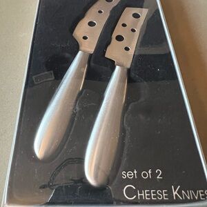 Set of 2 Stainless steel  Cheese Knives